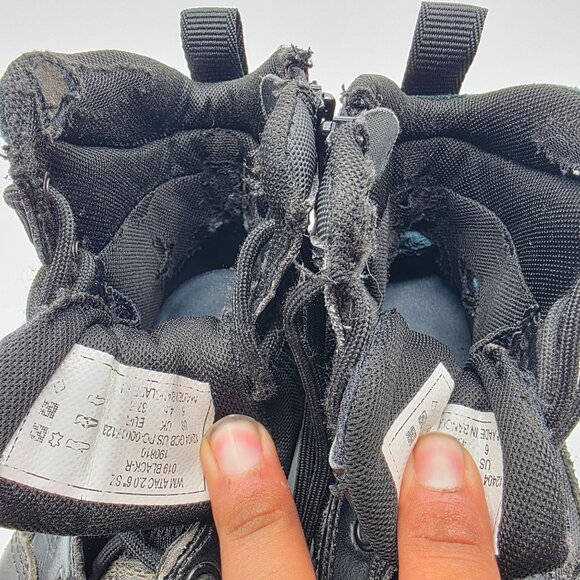 5.11 Tactical ATAC 2.0 6" Side Zip Boot Womens Size 6 Black Casual Walking Work - Picture 9 of 13